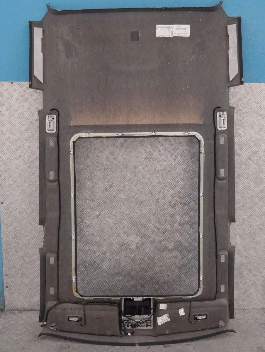 Complete Panorama Roof Headlining Black + 4 Pillars to BMW X3 Series E83 M Sport with Part number 3413353 BMW X3 Series E83 M Sport Complete Panorama Roof Headlining Black + 4 Pillars - SKU 3413351 - Part number 3413353