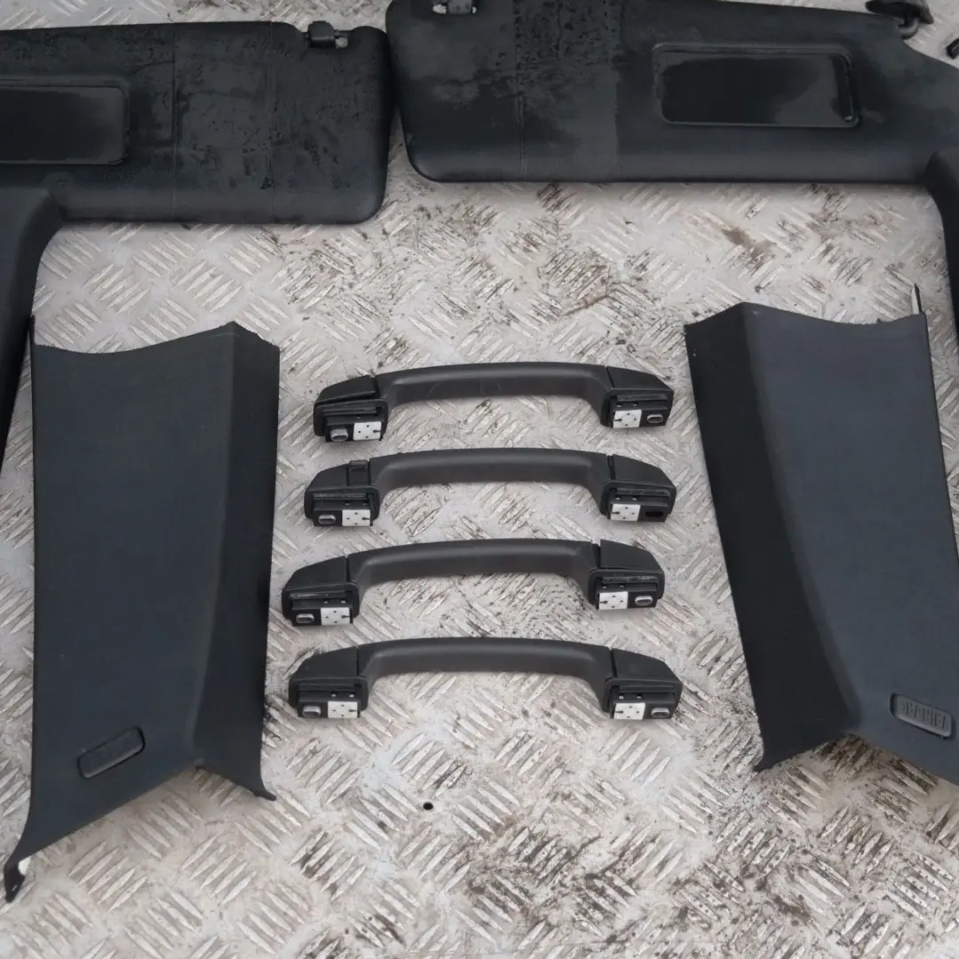 Complete Panorama Roof Headlining Black + 4 Pillars to BMW X3 Series E83 M Sport with Part number 3413353 BMW X3 Series E83 M Sport Complete Panorama Roof Headlining Black + 4 Pillars - SKU 3413351 - Part number 3413353