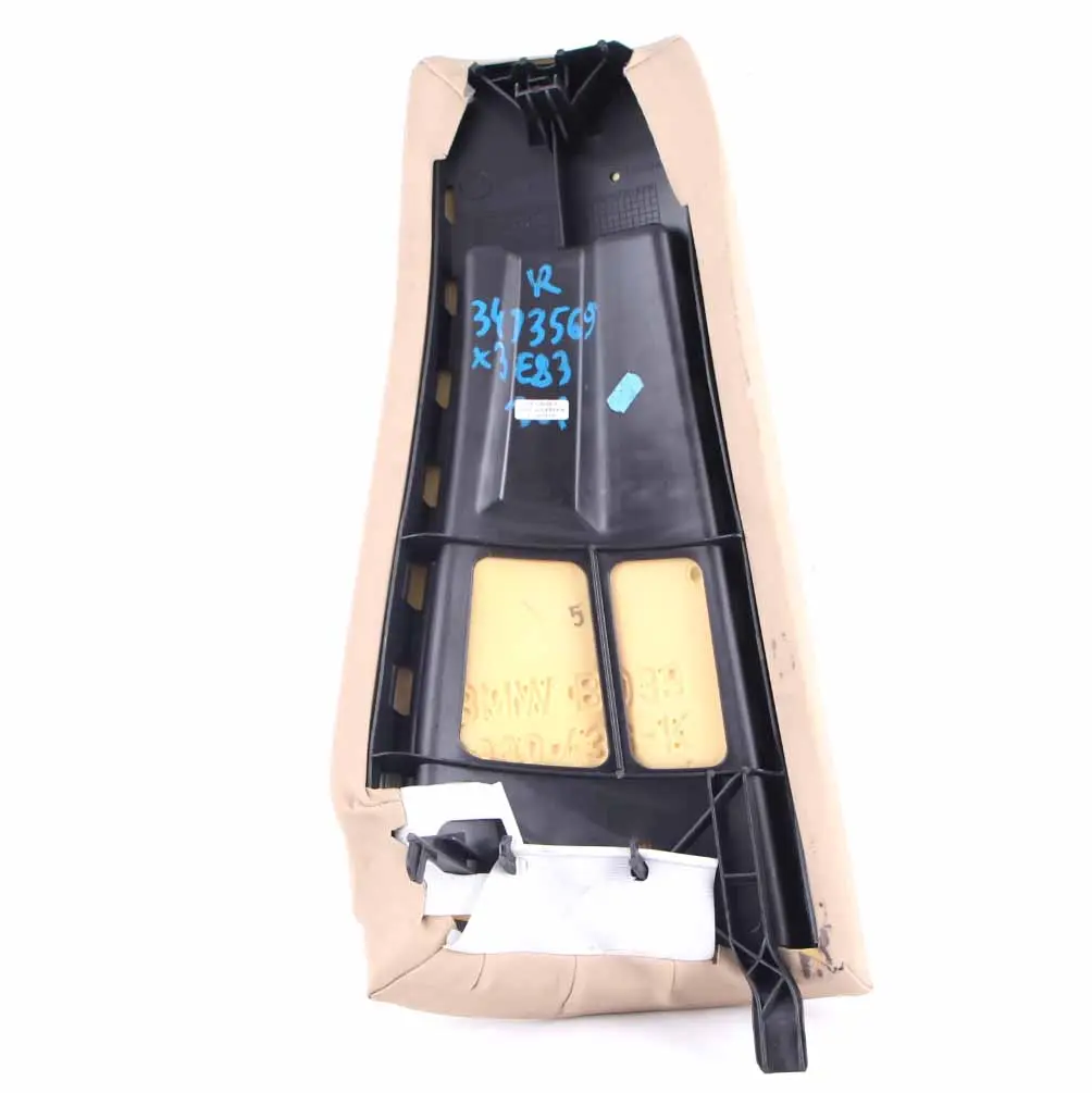 Garniture Panneau Latéral Droit Siège Arrière Sensatec pour BMW X3 E83 à propos du numéro de pièce 3413570 BMW X3 E83 Garniture Panneau Latéral Droit Siège Arrière Sensatec - SKU 3413570 - Numéro de pièce 3413570