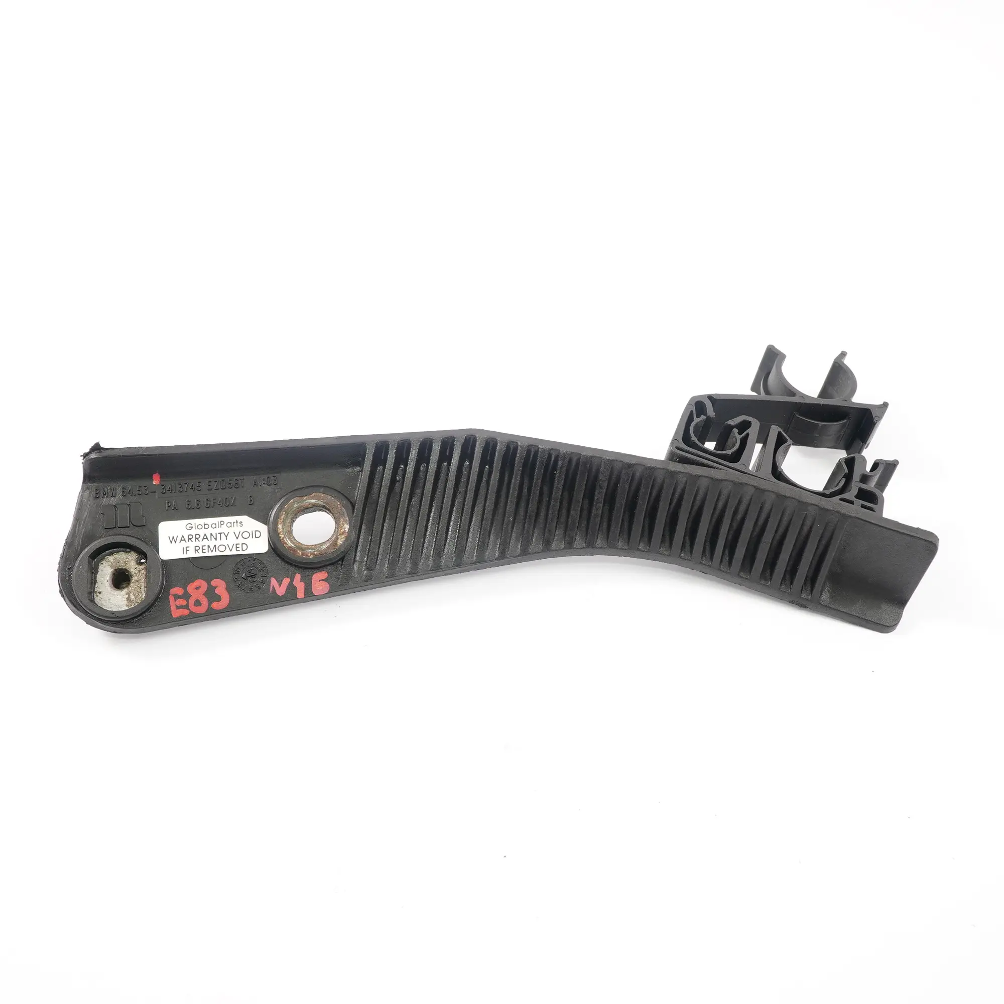 BMW Refrigerante Titular 2.0i N46 Compresor Manguera Agua Clip Soporte 3413745