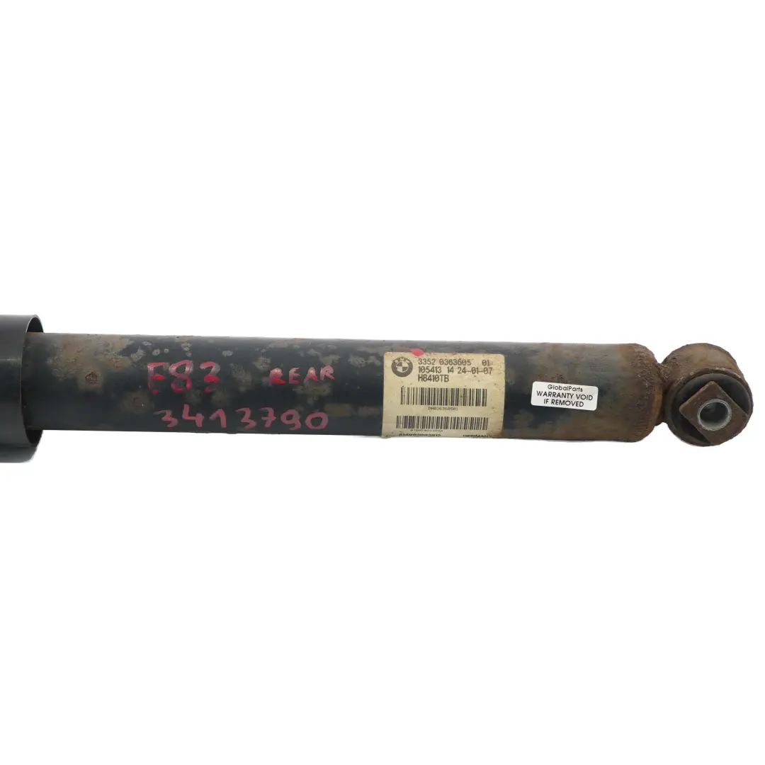 Axle Suspension Shock Absorber 3350 BMW X3 Series E83 Sport Rear - SKU 3413790 - Part number 3413790