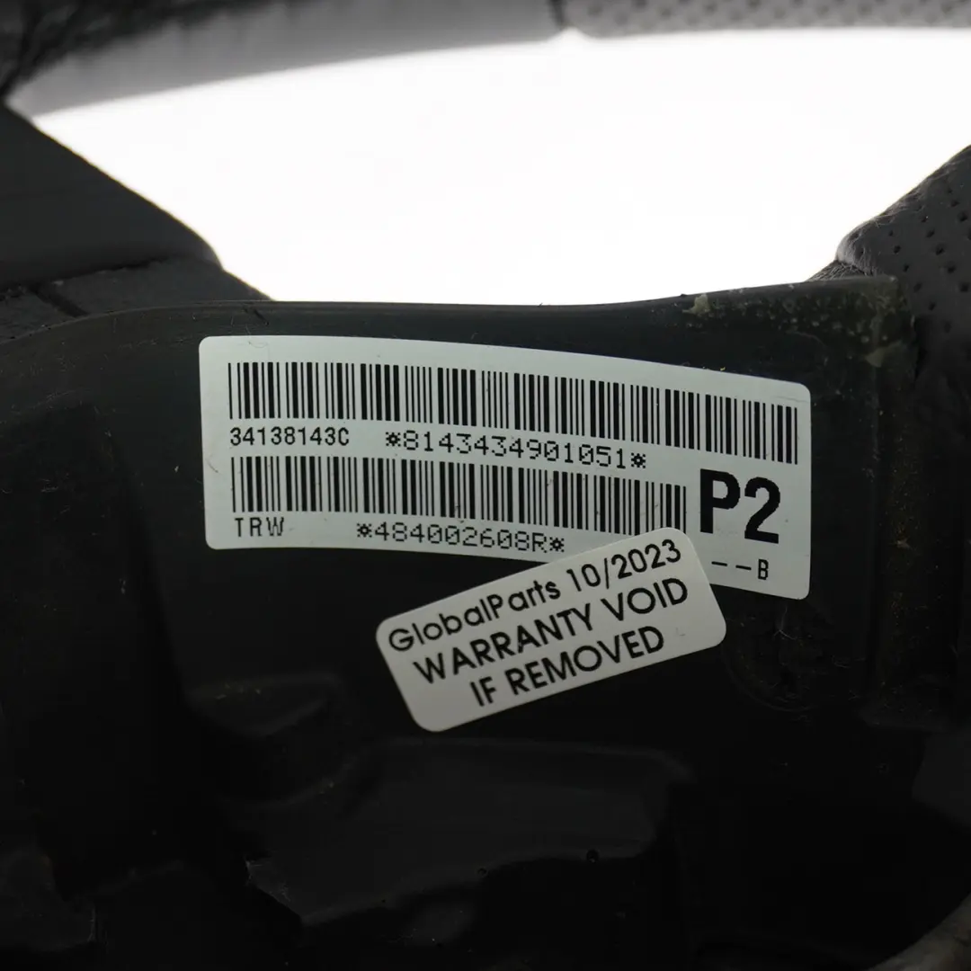 Renault Trafic III F82 Opel Vivaro Primastar NUEVO Volante Cuero Negro - SKU 34138143C-1 - Número de pieza 34138143C