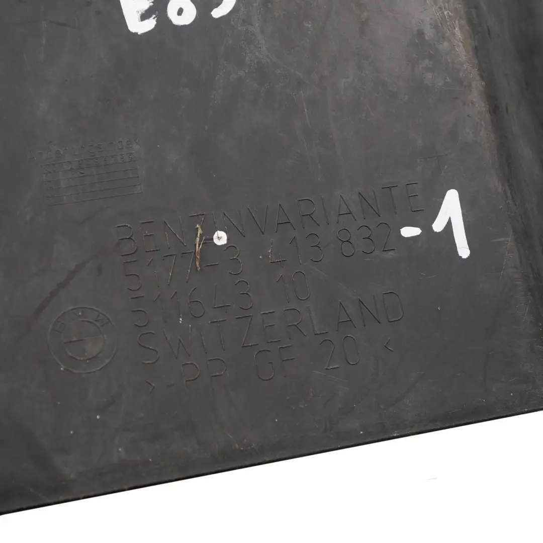 Habillage dessous caisse BMW X3 E83 Panneau compartiment moteur sous capot pour à propos du numéro de pièce 3413832 Habillage dessous caisse BMW X3 E83 Panneau compartiment moteur sous capot - SKU 3413832-1 - Numéro de pièce 3413832