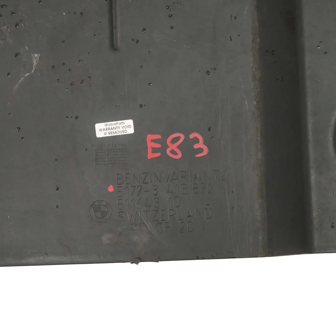 Osłona Podwozia Silnika do BMW X3 E83 Benzyna o numerze 3413832 BMW X3 E83 Benzyna Osłona Podwozia Silnika - SKU 3413832 - Numer Części 3413832