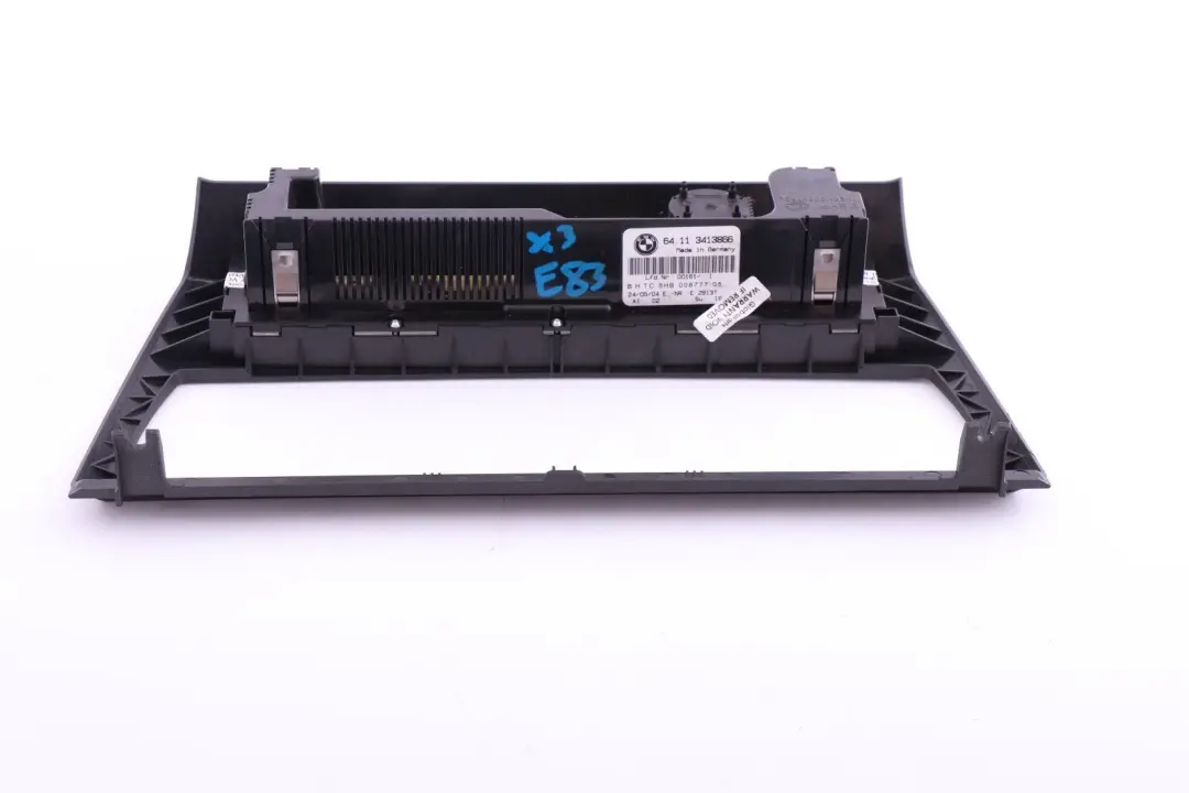 BMW X3 Reihe E83 Bedienteil Klimaautomatik AUC GRAU 6411 - SKU 3413866 - Teilenummer 3413866