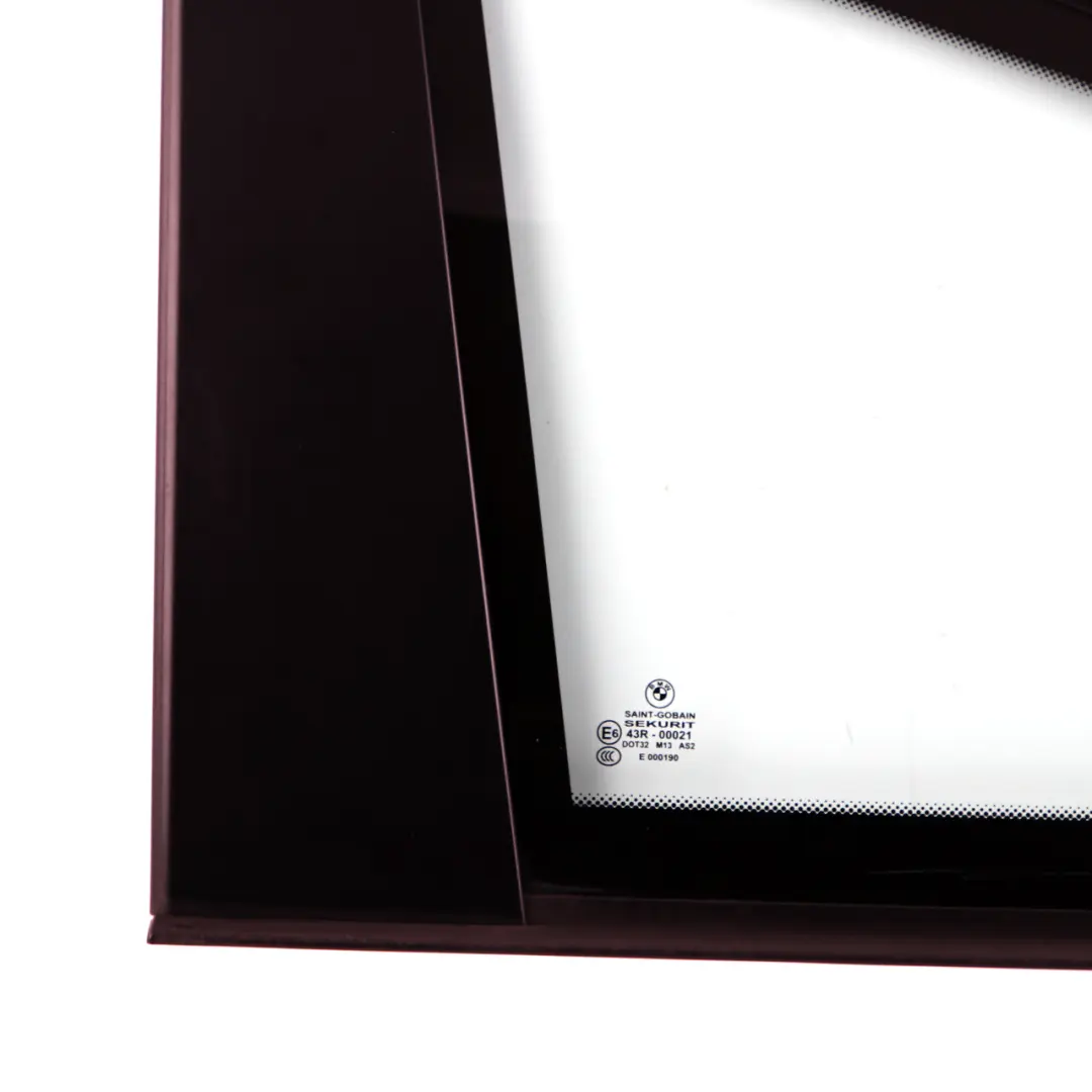 Embellecedor Cristal Lateral Fijo Verde Trasero Izquierdo AS2 para BMW X3 E83 LCI con número de pieza 3413907 BMW X3 E83 LCI Embellecedor Cristal Lateral Fijo Verde Trasero Izquierdo AS2 - SKU 3413907 - Número de pieza 3413907