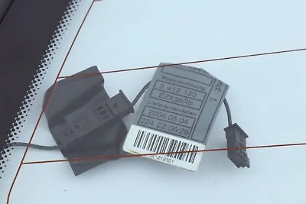 BMW X3 E83 Cristal Lateral Fijo Verde Trasero Derecho AS2 Función TV - SKU 3413908-1 - Número de pieza 3413908