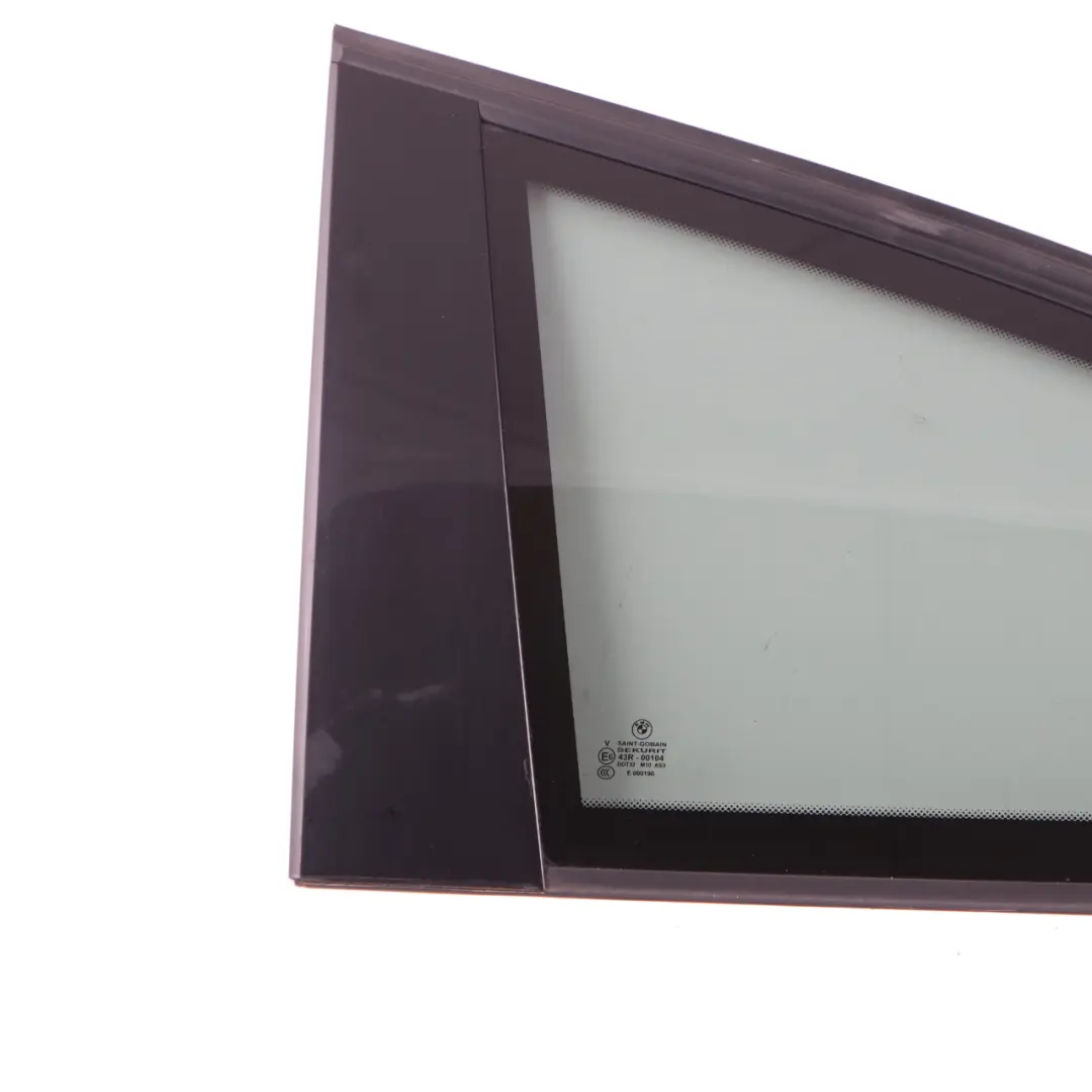 BMW X3 E83 Fixed Door Window Glass Rear Left N/S Black AS3 Tinted - SKU 3413911-1 - Part number 3413911