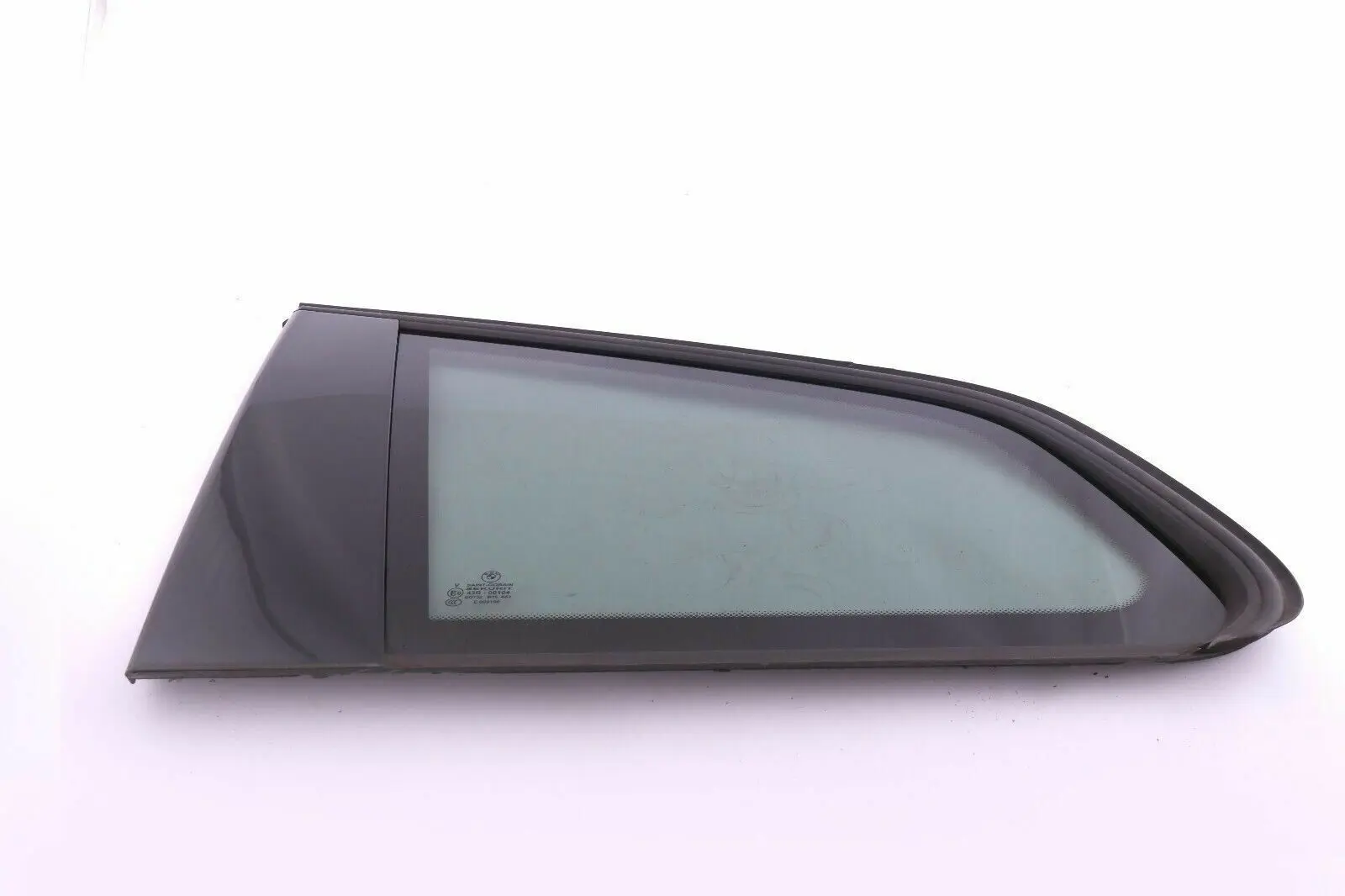 BMW X3 E83 Trim Side Glass Window Rear Left N/S Glanzschwarz AS3 3413917