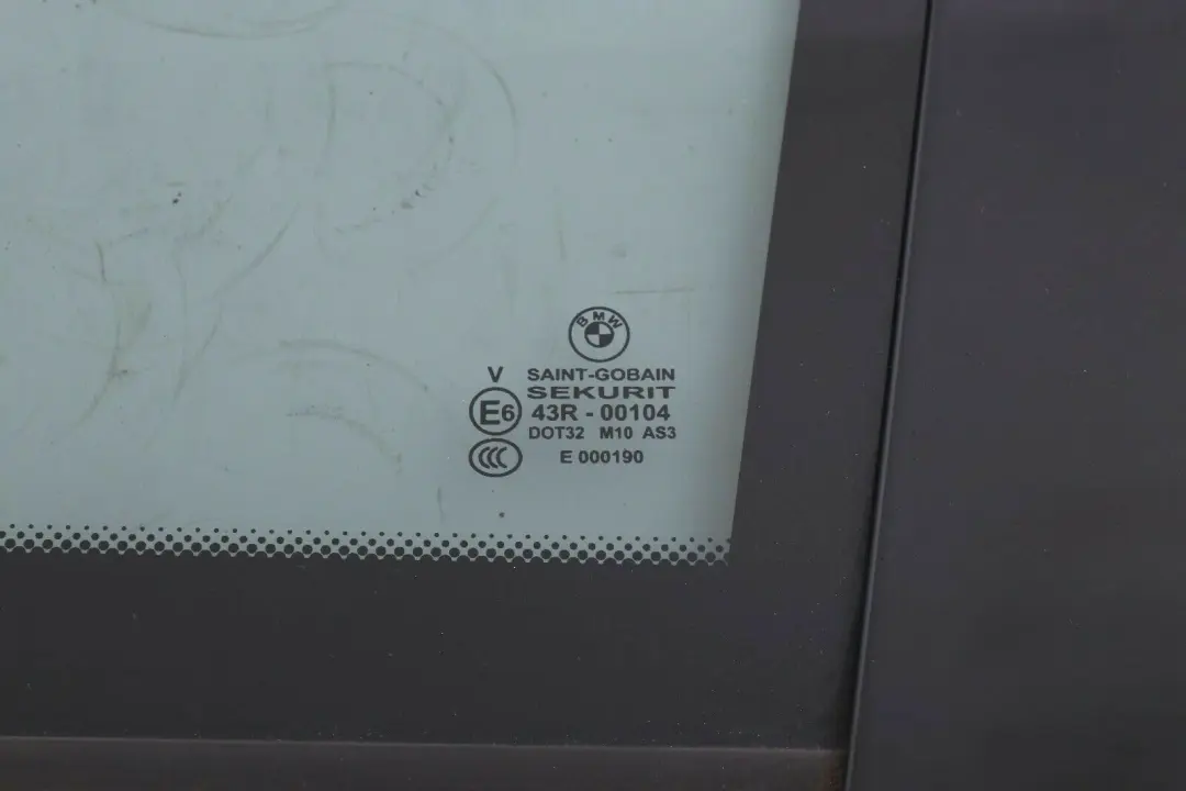 BMW X3 E83 LCI Szyba Karoseryjna Prawy Tył Tylna AS3 - SKU 3413918 - Numer Części 3413918