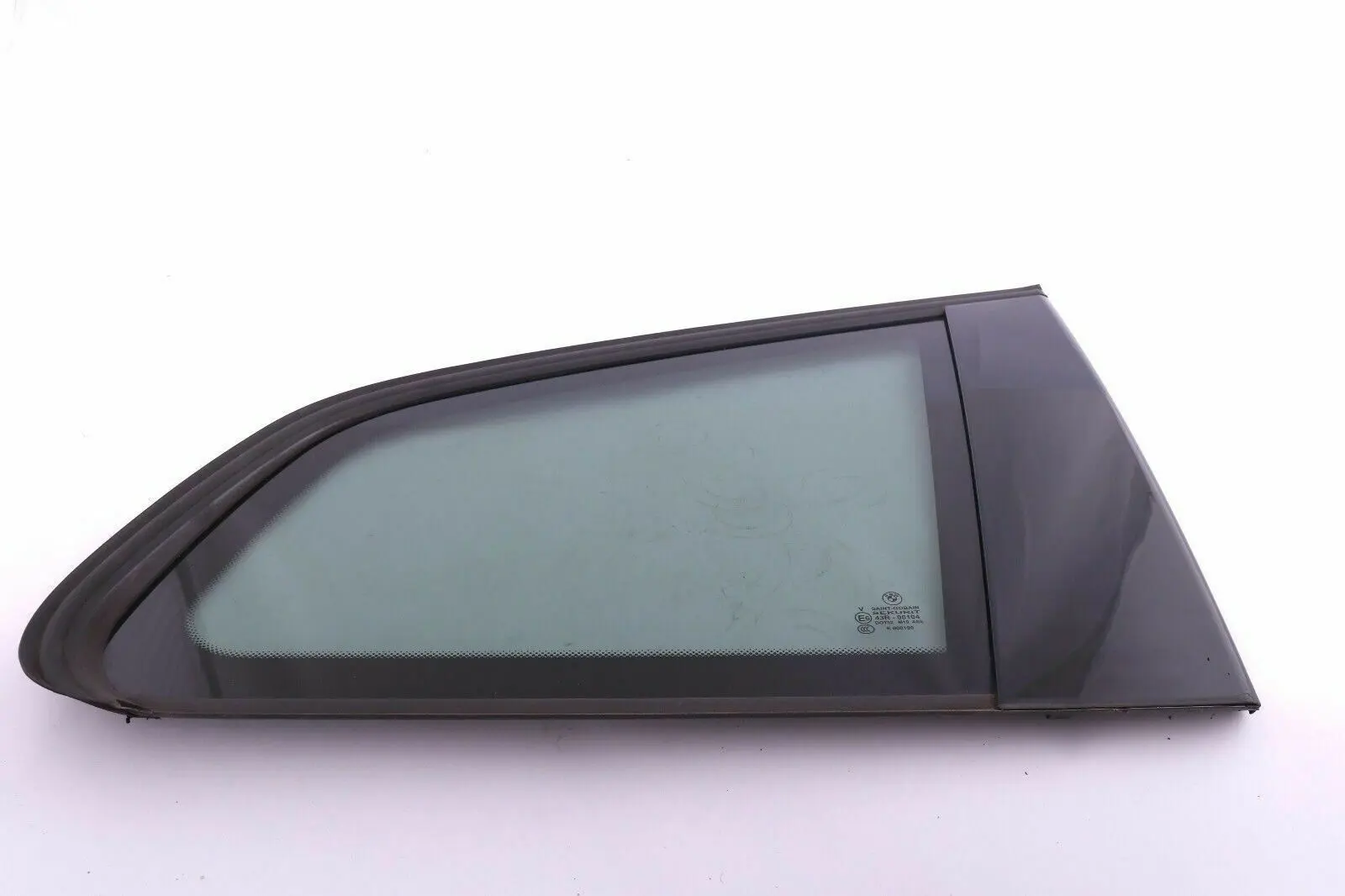 BMW X3 E83 Trim Side Glass Window Rear Right O/S Glanzschwarz AS3 3413918