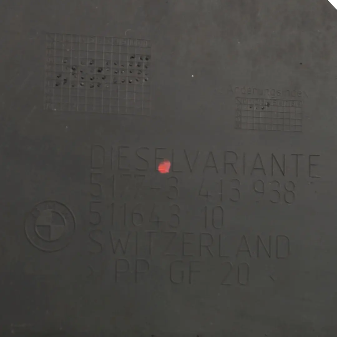 Underside Underbody Panelling Cover Panel Diesel to BMW X3 E83 with Part number 3413938 BMW X3 E83 Underside Underbody Panelling Cover Panel Diesel - SKU 3413938 - Part number 3413938