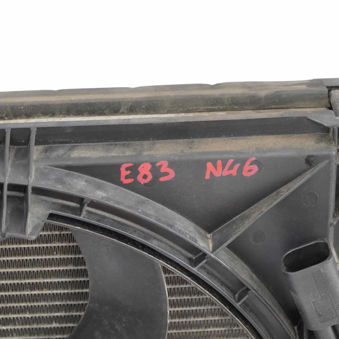 BMW X3 E83 Motor Kühler Lüfterzarge mit Lüfter 400W - SKU 3414008-2 - Teilenummer 3414008