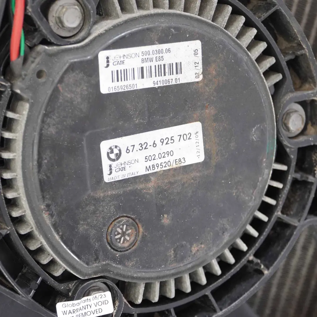 BMW X3 E83 Motore Raffreddamento Radiatore Rad Fan Motore Alloggiamento - SKU 3414008-2 - Numero di parte 3414008