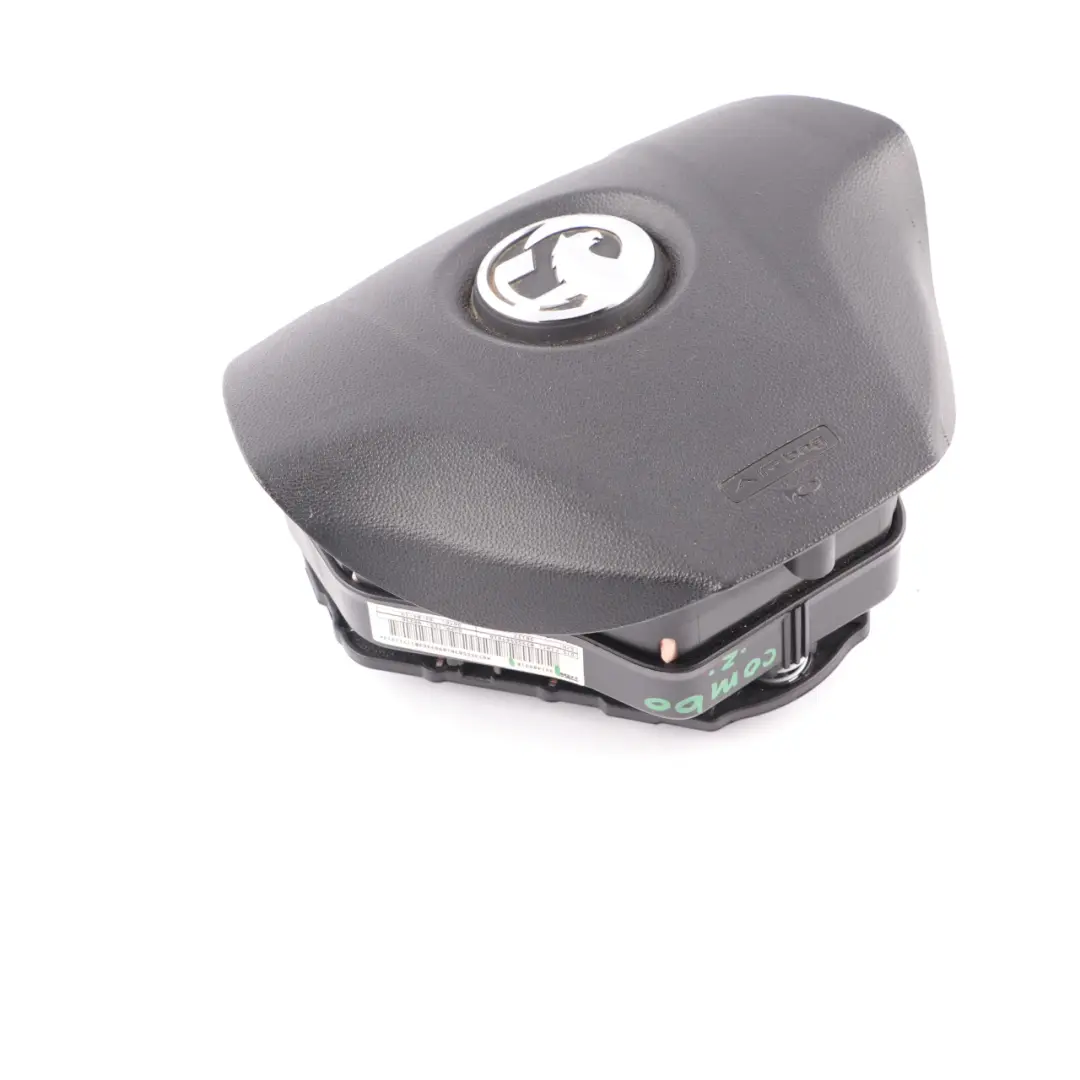Steering Wheel Air Module Driver Side Black to Vauxhall Combo D with Part number 34140831B Vauxhall Combo D Steering Wheel Air Module Driver Side Black - SKU 34140831B - Part number 34140831B