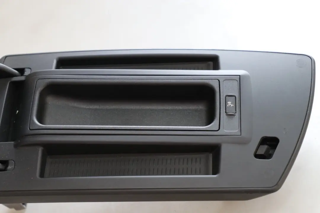 BMW X3 Series E83 Cover Armrest Front Leather Black Schwarz - SKU rhd-3414245-1 - Part number 3414245