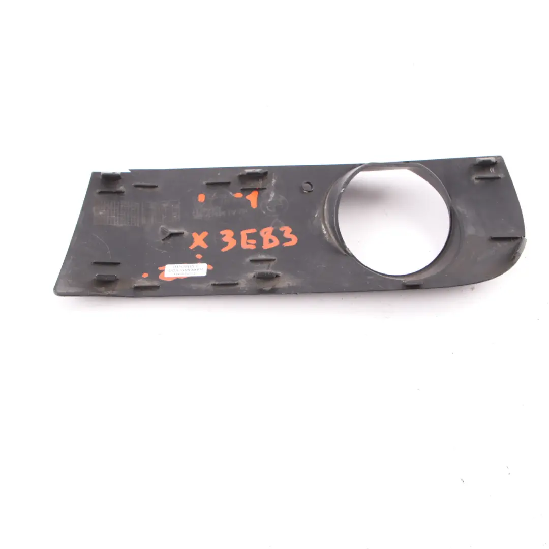 Front Bumper Cover Fog Lamp Grill Right O/S to BMW X3 E83 M Sport with Part number 3414312 BMW X3 E83 M Sport Front Bumper Cover Fog Lamp Grill Right O/S - SKU 3414312-1 - Part number 3414312