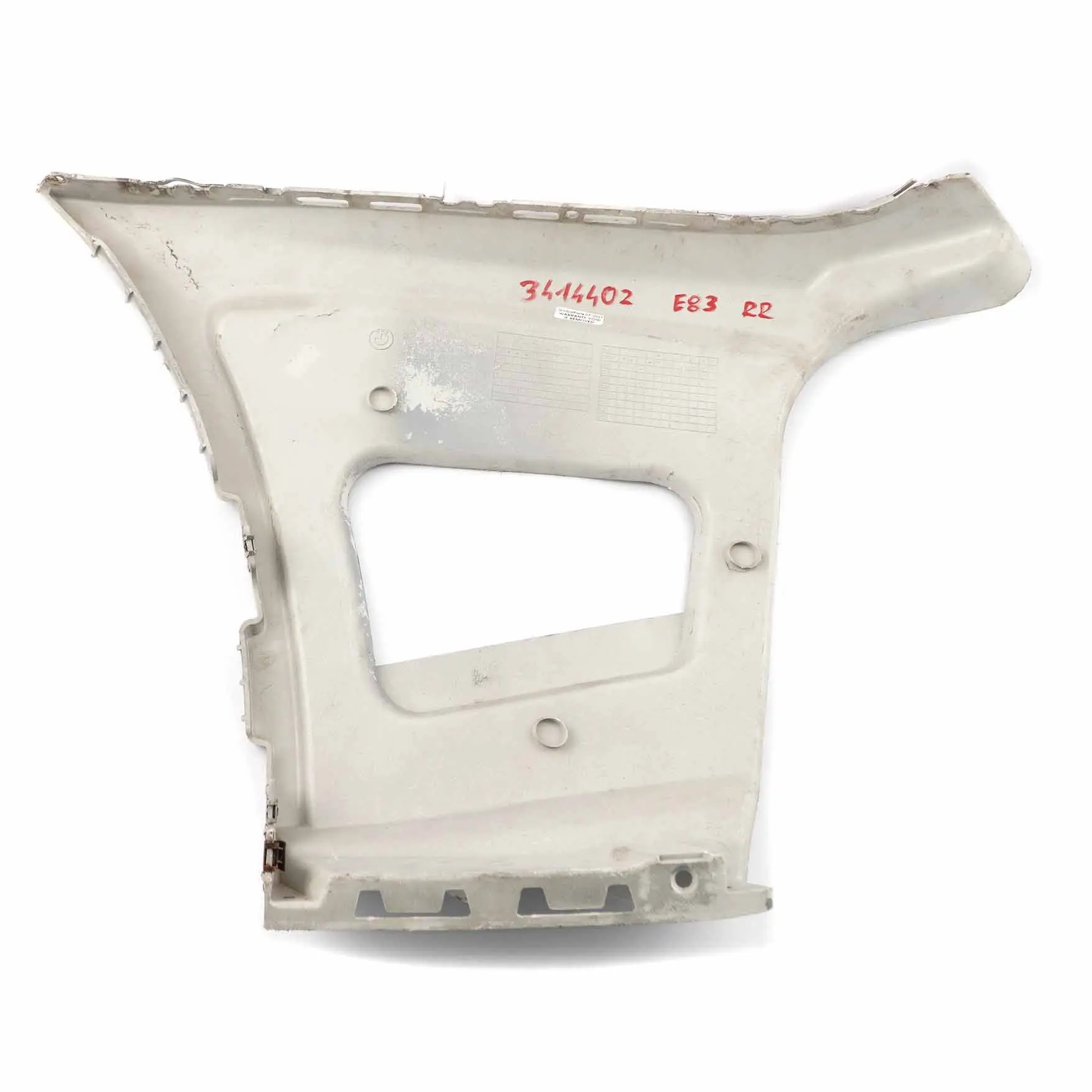 BMW X3 E83 M-Sport Supporto laterale paraurti posteriore destro 3414402