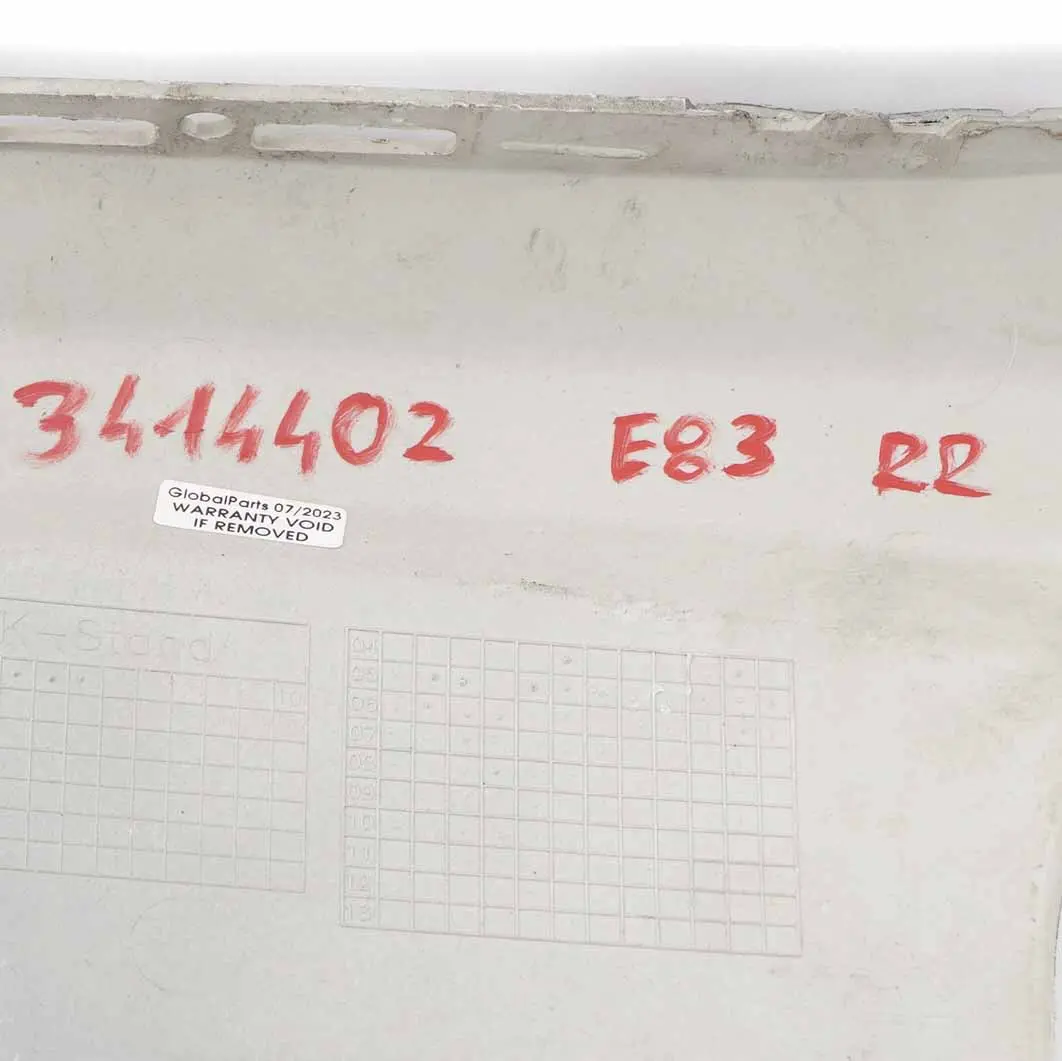 Pakiet Ślizg Zderzaka Prawy Tył Tylny do BMW X3 E83 M o numerze 3414402 BMW X3 E83 M Pakiet Ślizg Zderzaka Prawy Tył Tylny - SKU 3414402-1 - Numer Części 3414402