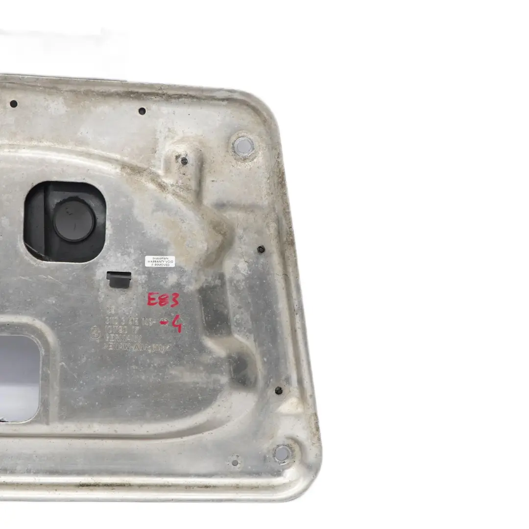 Reinforcement Plate Transfer Box Covering Guard Panel to BMW X3 E83 with Part number 3415148 BMW X3 E83 Reinforcement Plate Transfer Box Covering Guard Panel - SKU 3415148-4 - Part number 3415148