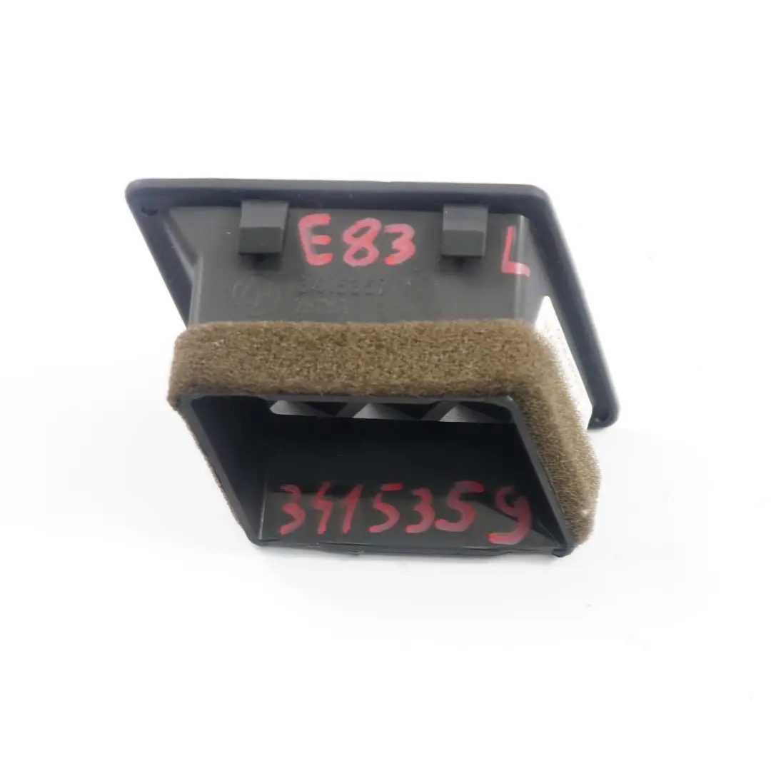 Blende Abdeckung Entfrosterdüse Luftführung Links 3415357 für BMW X3 E83 mit Teilenummer 3415359 BMW X3 E83 Blende Abdeckung Entfrosterdüse Luftführung Links 3415357 - SKU 3415359 - Teilenummer 3415359
