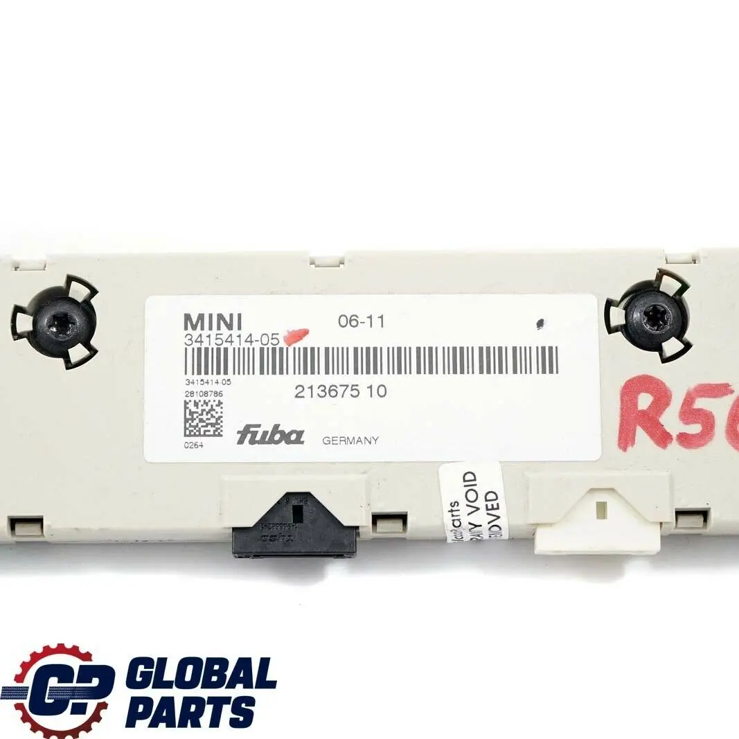 Antena Amplificador Diversity Modulo para Mini Cooper One R56 con número de pieza 3415414 Mini Cooper One R56 Antena Amplificador Diversity Modulo - SKU 3415414 - Número de pieza 3415414