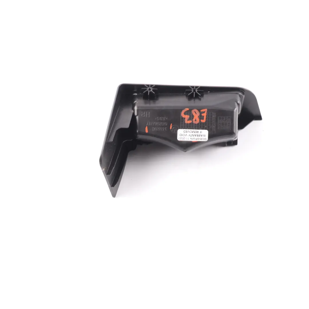 Ashtray Rear Door Right O/S Ash Tray Storage Trim Black 3416198 to BMW X3 E83 with Part number 3415598 BMW X3 E83 Ashtray Rear Door Right O/S Ash Tray Storage Trim Black 3416198 - SKU 3415598 - Part number 3415598