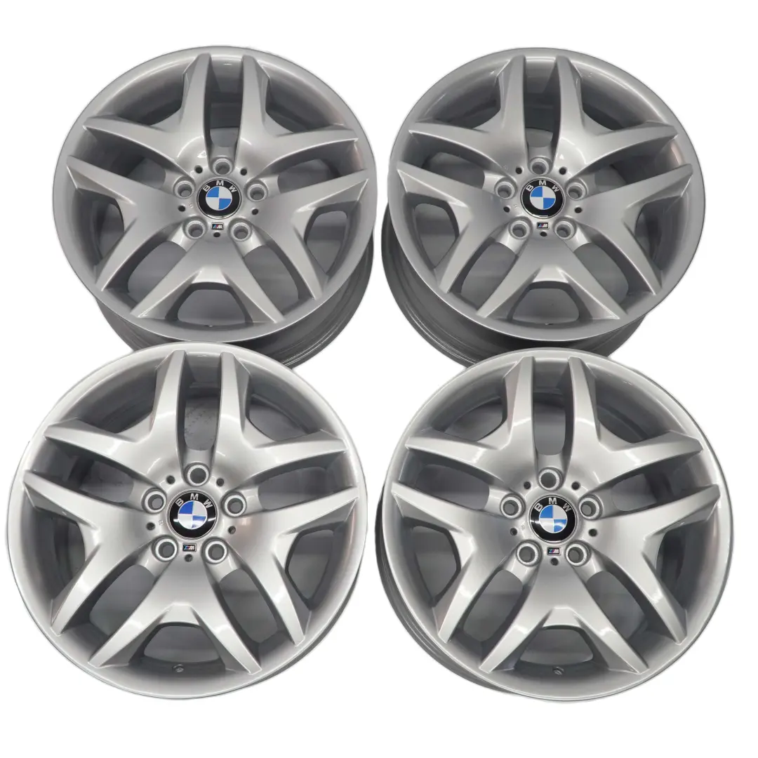 Jeu de Jantes en Alliage Argent Complet 4x 18" M Double Spoke 192 pour BMW X3 E83 à propos du numéro de pièce 3415614/3415615 BMW X3 E83 Jeu de Jantes en Alliage Argent Complet 4x 18" M Double Spoke 192 - SKU 3415614/3415615 - Numéro de pièce 3415614/3415615