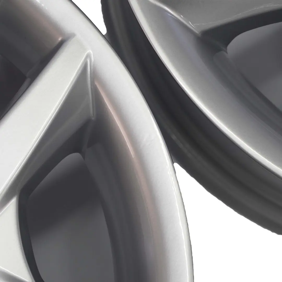 BMW X3 E83 Set Alloy Wheel Rim Silver Complete 4x 18" M Double Spoke 192 - SKU 3415614/3415615 - Part number 3415614/3415615