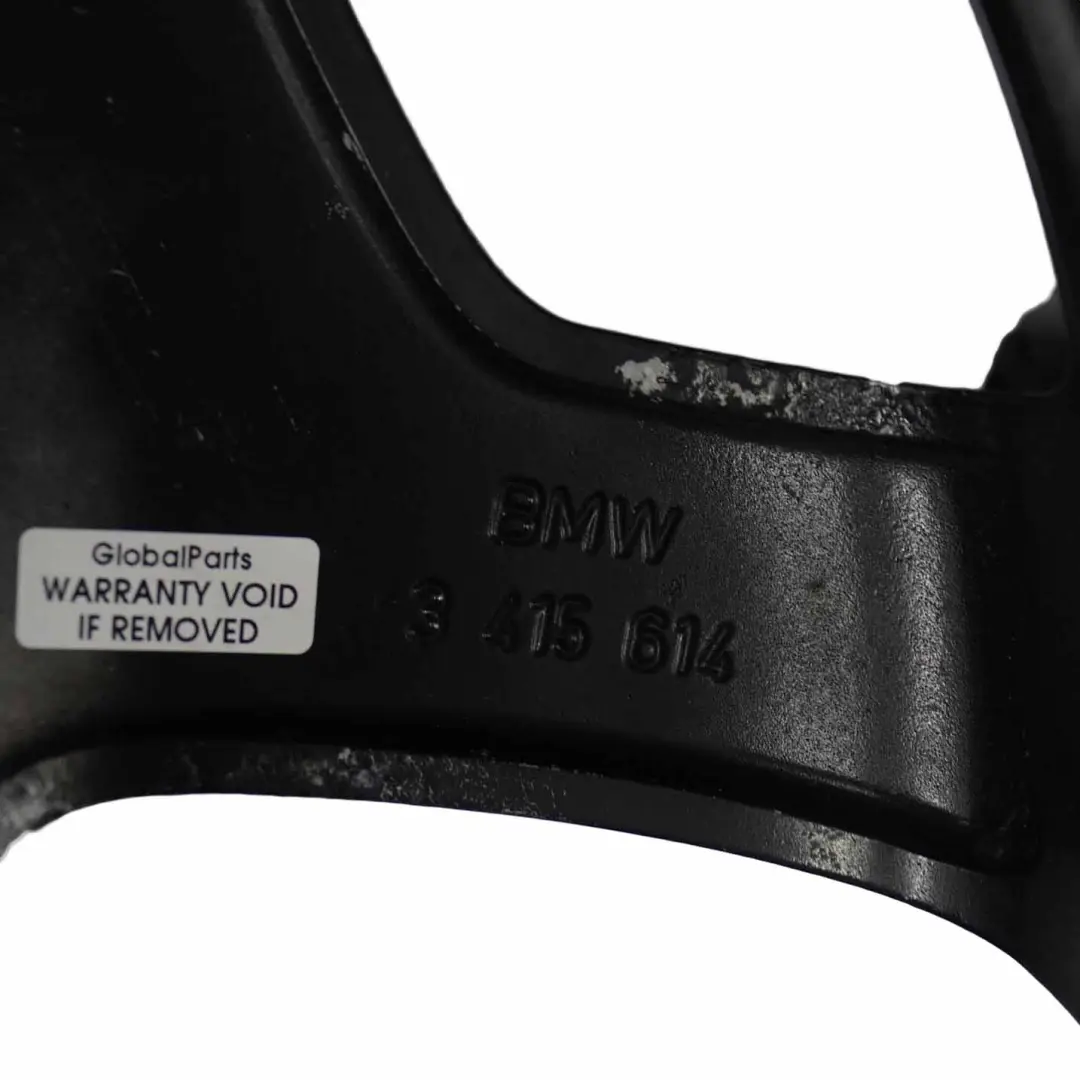 Cerchio anteriore lega nera 18" M Doppie razze 192 8J ET:44 per BMW X3 E83 con numero di parte 3415614 BMW X3 E83 Cerchio anteriore lega nera 18" M Doppie razze 192 8J ET:44 - SKU 3415614-3 - Numero di parte 3415614