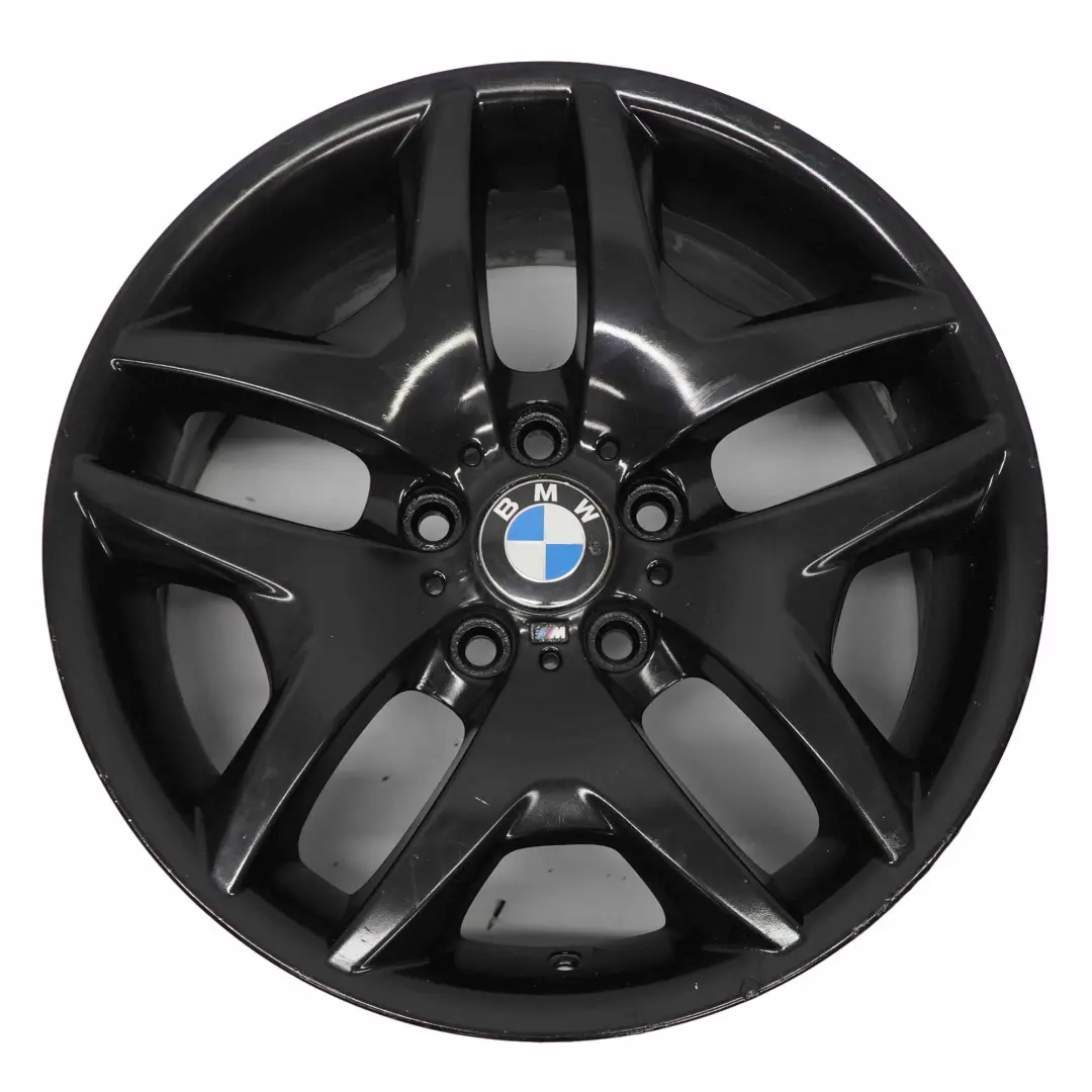 Alloy Wheel Rim 18" 9J ET:51 M Double Spoke 192 to BMW X3 E83 Rear Black with Part number 3415615 BMW X3 E83 Rear Black Alloy Wheel Rim 18" 9J ET:51 M Double Spoke 192 - SKU 3415615-5 - Part number 3415615