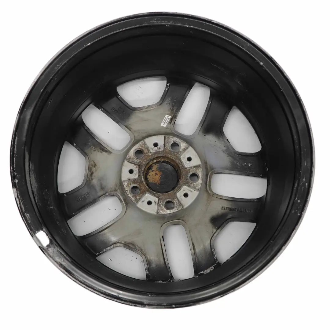 BMW X3 E83 Rear Black Alloy Wheel Rim 18" 9J ET:51 M Double Spoke 192 - SKU 3415615-5 - Part number 3415615