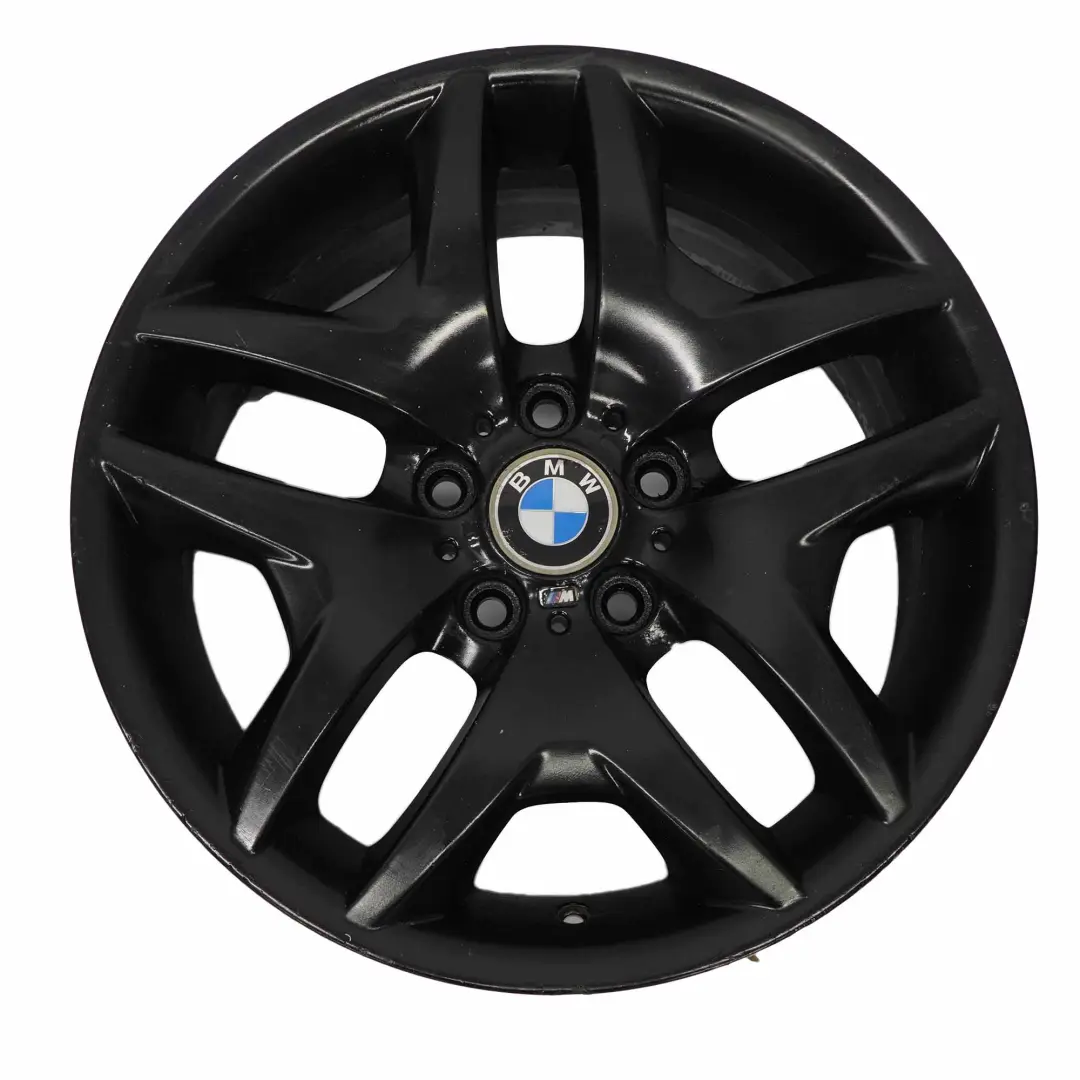BMW X3 E83 Rear Black Alloy Wheel Rim 18" 9J ET:51 M Double Spoke 192 - SKU 3415615-6 - Part number 3415615