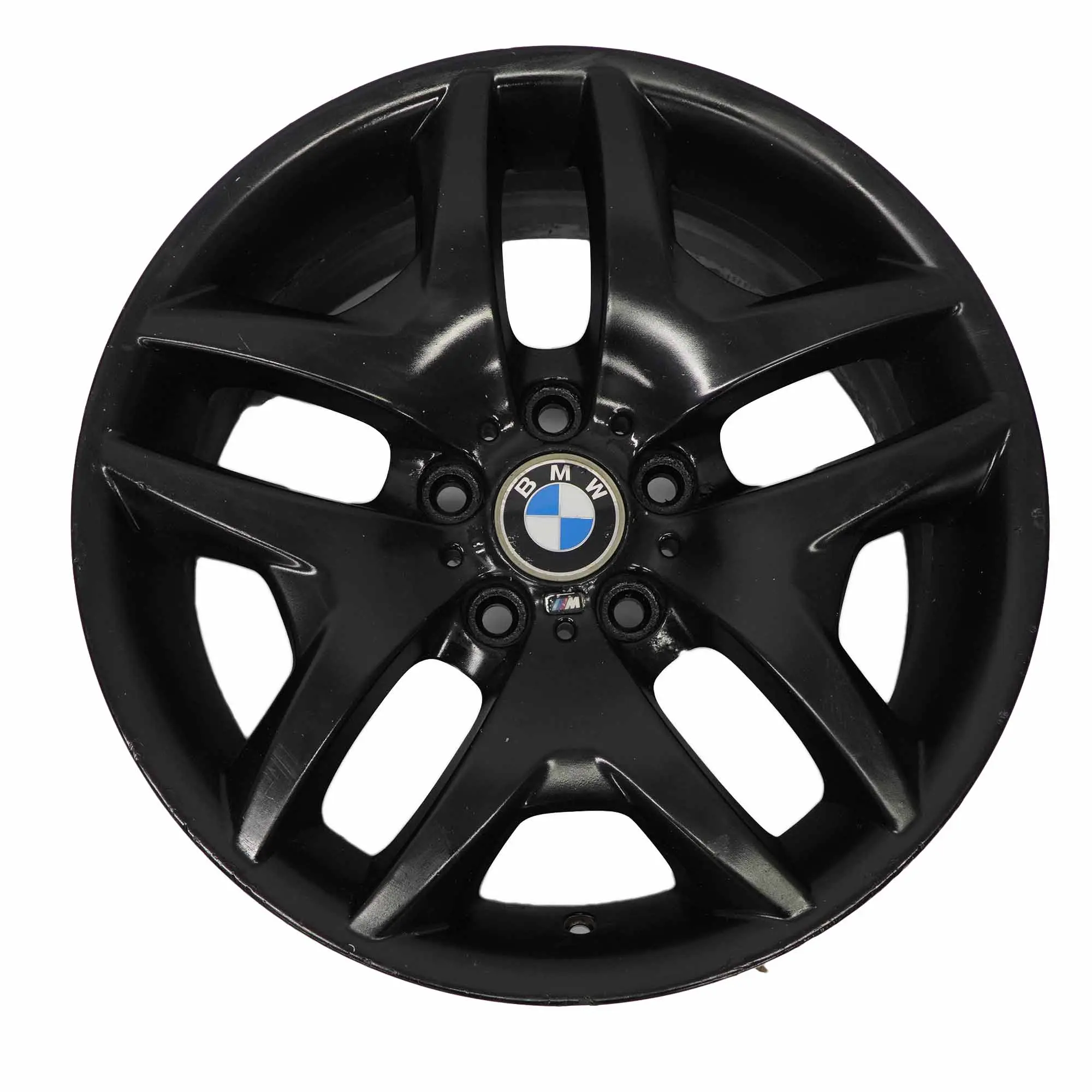 BMW X3 E83 Cerchio lega nero posteriore 18" 9J ET:51 M Doppie razze 192 3415615