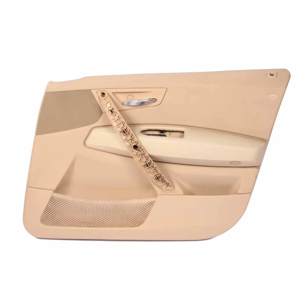 Front Right O/S Door Card Lining Leather Sandbeige Beige to BMW X3 E83 with Part number 3415836 BMW X3 E83 Front Right O/S Door Card Lining Leather Sandbeige Beige - SKU 3415836 - Part number 3415836