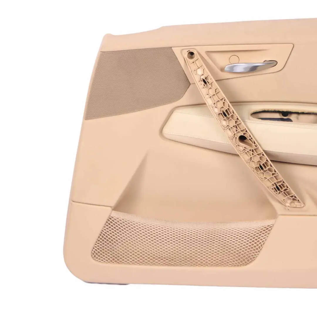 Front Right O/S Door Card Lining Leather Sandbeige Beige to BMW X3 E83 with Part number 3415836 BMW X3 E83 Front Right O/S Door Card Lining Leather Sandbeige Beige - SKU 3415836 - Part number 3415836