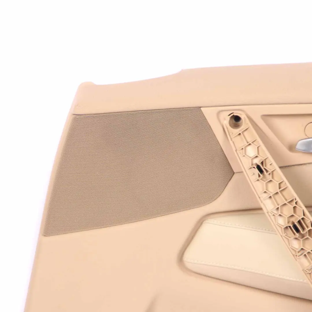 BMW X3 E83 Front Right O/S Door Card Lining Leather Sandbeige Beige - SKU 3415836 - Part number 3415836