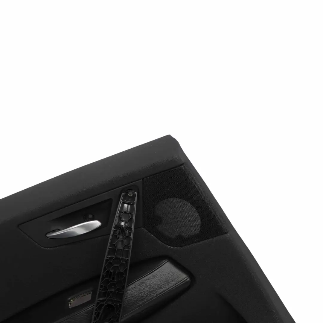 Left N/S Door Card Lining Leather Black Ambiente to BMW X3 Series E83 Rear with Part number 3415897 BMW X3 Series E83 Rear Left N/S Door Card Lining Leather Black Ambiente - SKU 3415897 - Part number 3415897