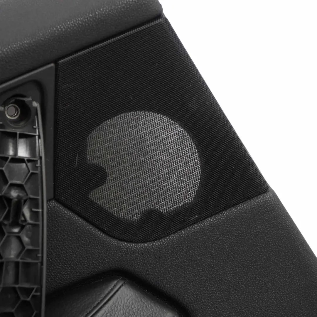 Left N/S Door Card Lining Leather Black Ambiente to BMW X3 Series E83 Rear with Part number 3415897 BMW X3 Series E83 Rear Left N/S Door Card Lining Leather Black Ambiente - SKU 3415897 - Part number 3415897