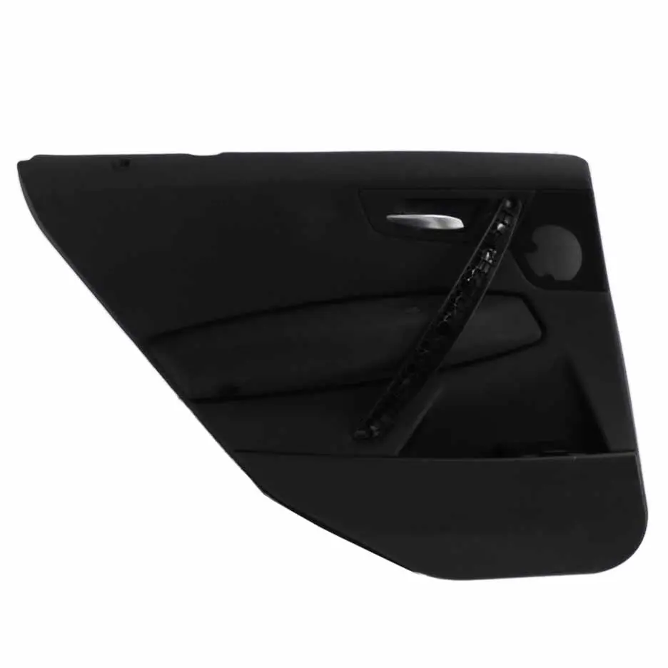 BMW X3 E83 Scheda Porta Posteriore Sinistra Rivestimento Porta Sensatec Nero