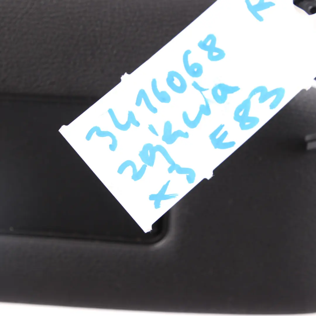  Sonnenblende BMW X3 E83 LCI Spiegel Beleuchtet Rechts O/S Anthrazit - SKU 3416068 - Teilenummer 3416068