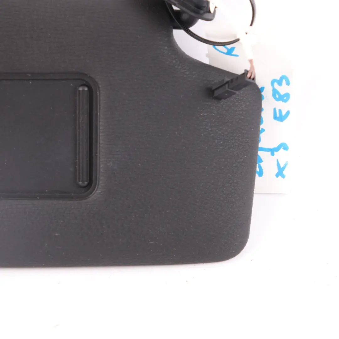 Sun Visor BMW X3 E83 LCI Mirror Illuminated Right O/S Anthracite to with Part number 3416068 Sun Visor BMW X3 E83 LCI Mirror Illuminated Right O/S Anthracite - SKU 3416068 - Part number 3416068