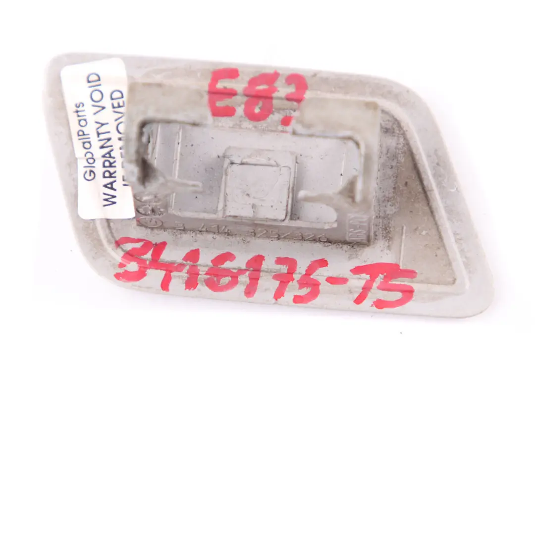 Headlight Washer Nozzle Jet Cap Cover Left Titansilber Silver 354 to BMW X3 E83 with Part number 3416175 BMW X3 E83 Headlight Washer Nozzle Jet Cap Cover Left Titansilber Silver 354 - SKU 3416175-TS - Part number 3416175