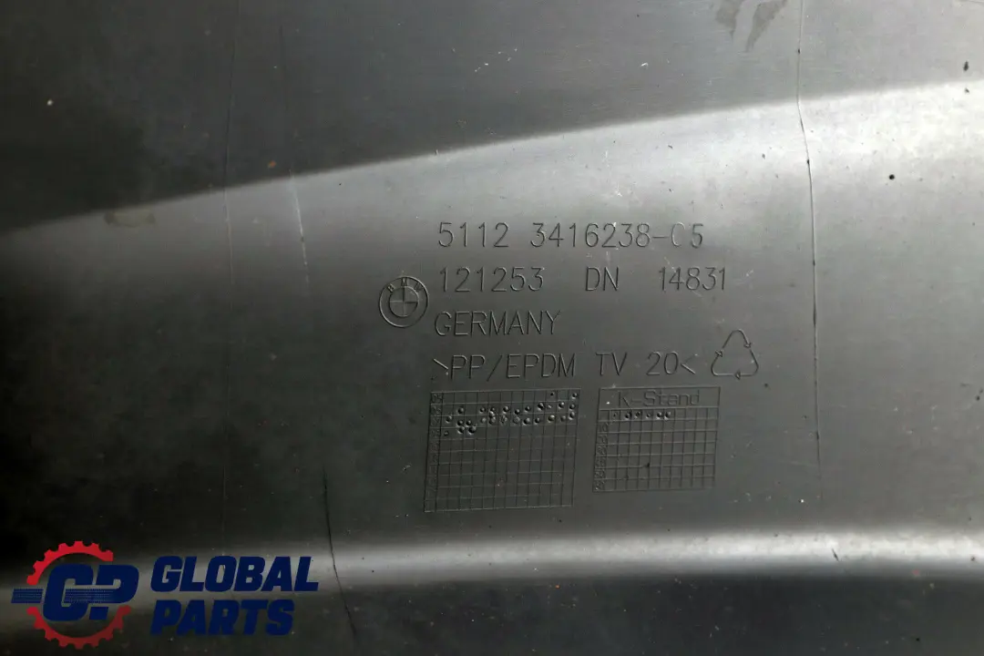 BMW X3 E83 LCI Rear Bumper Cover Covering Trim Right O/S - SKU 3416238 - Part number 3416238