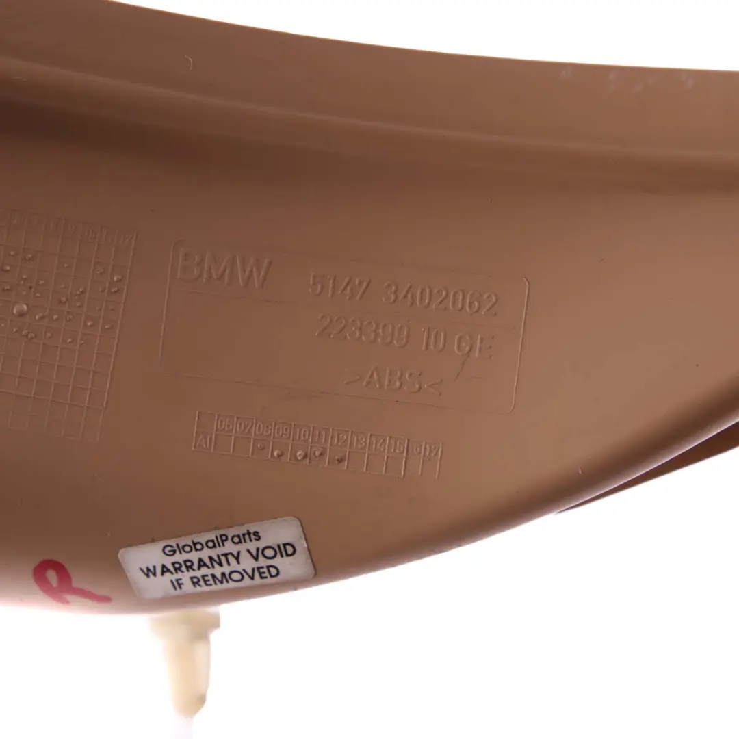 BMW X3 er E83 LCI Abdeckleiste Einstieg Hinten Rechts Sandbeige 3402062 - SKU 3416330 - Teilenummer 3416330
