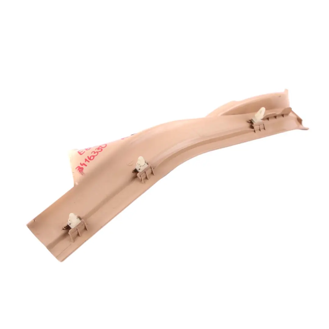 BMW X3 E83 LCI Baguette De Garniture De Porte Arrière Droite Beige Sable - SKU 3416330 - Numéro de pièce 3416330