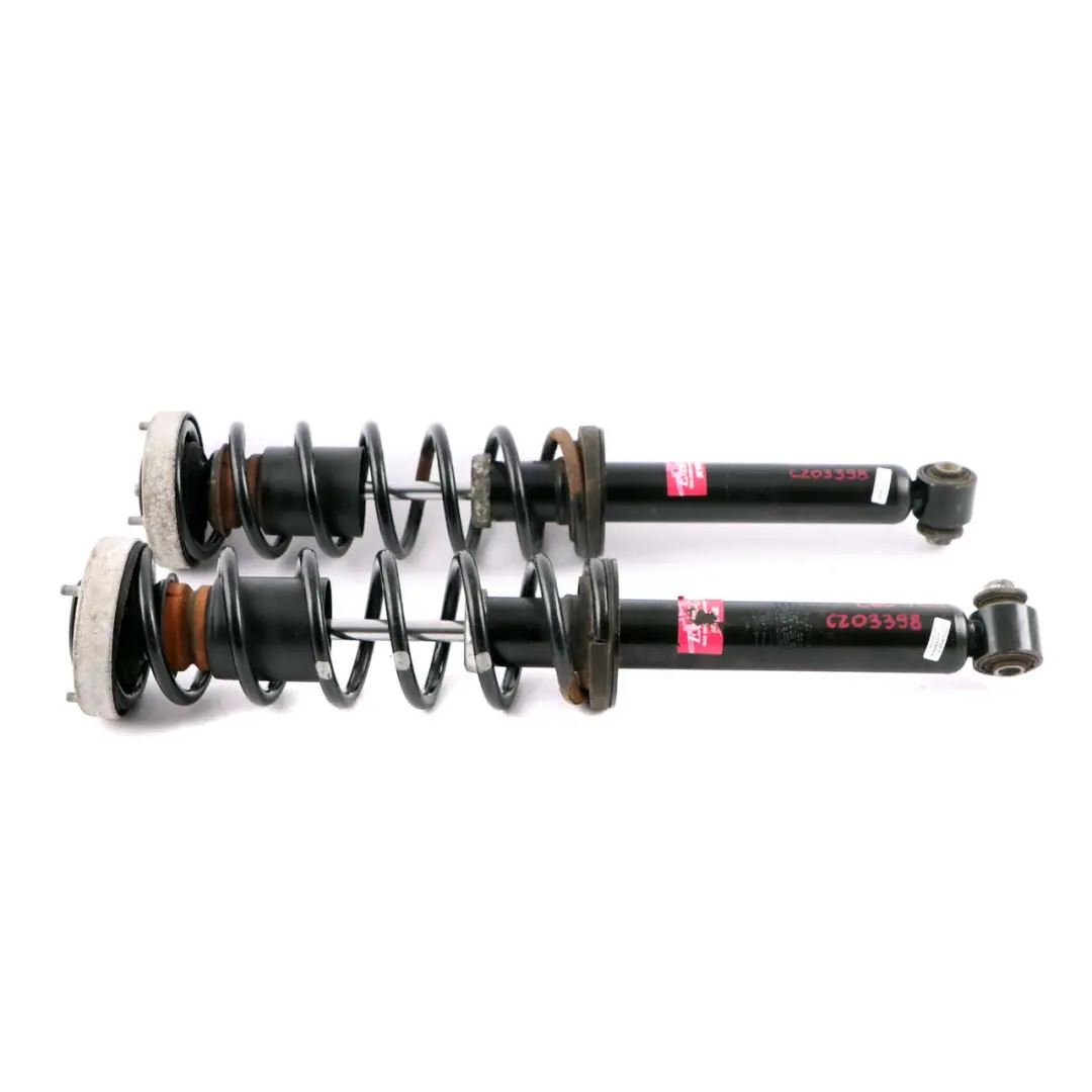 KYB Kayaba Rear Left Right Shock Absorber Spring Strut Set 341 704 to BMW 5 E60 with Part number 341704 BMW 5 E60 KYB Kayaba Rear Left Right Shock Absorber Spring Strut Set 341 704 - SKU 341704 - Part number 341704