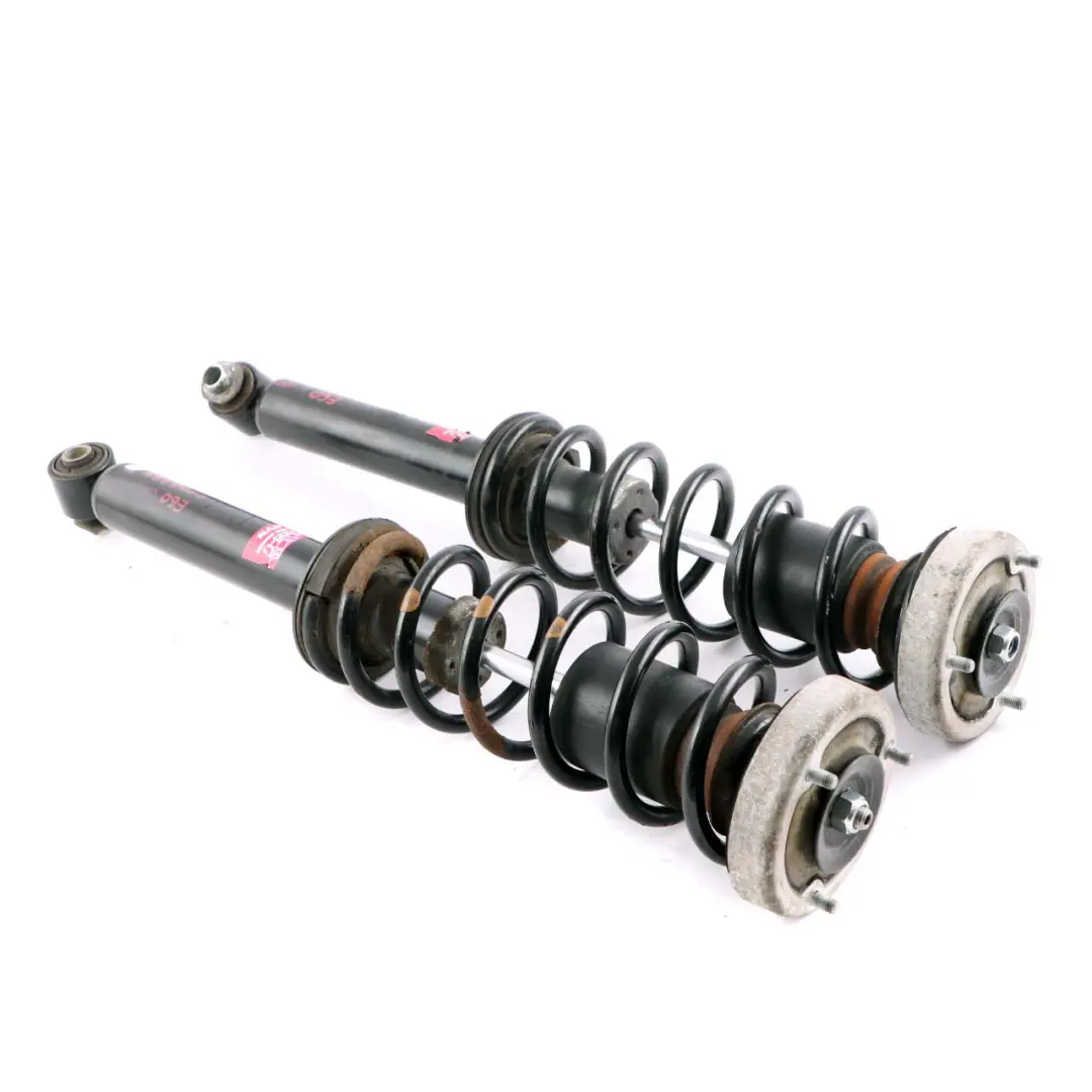 KYB Kayaba Rear Left Right Shock Absorber Spring Strut Set 341 704 to BMW 5 E60 with Part number 341704 BMW 5 E60 KYB Kayaba Rear Left Right Shock Absorber Spring Strut Set 341 704 - SKU 341704 - Part number 341704