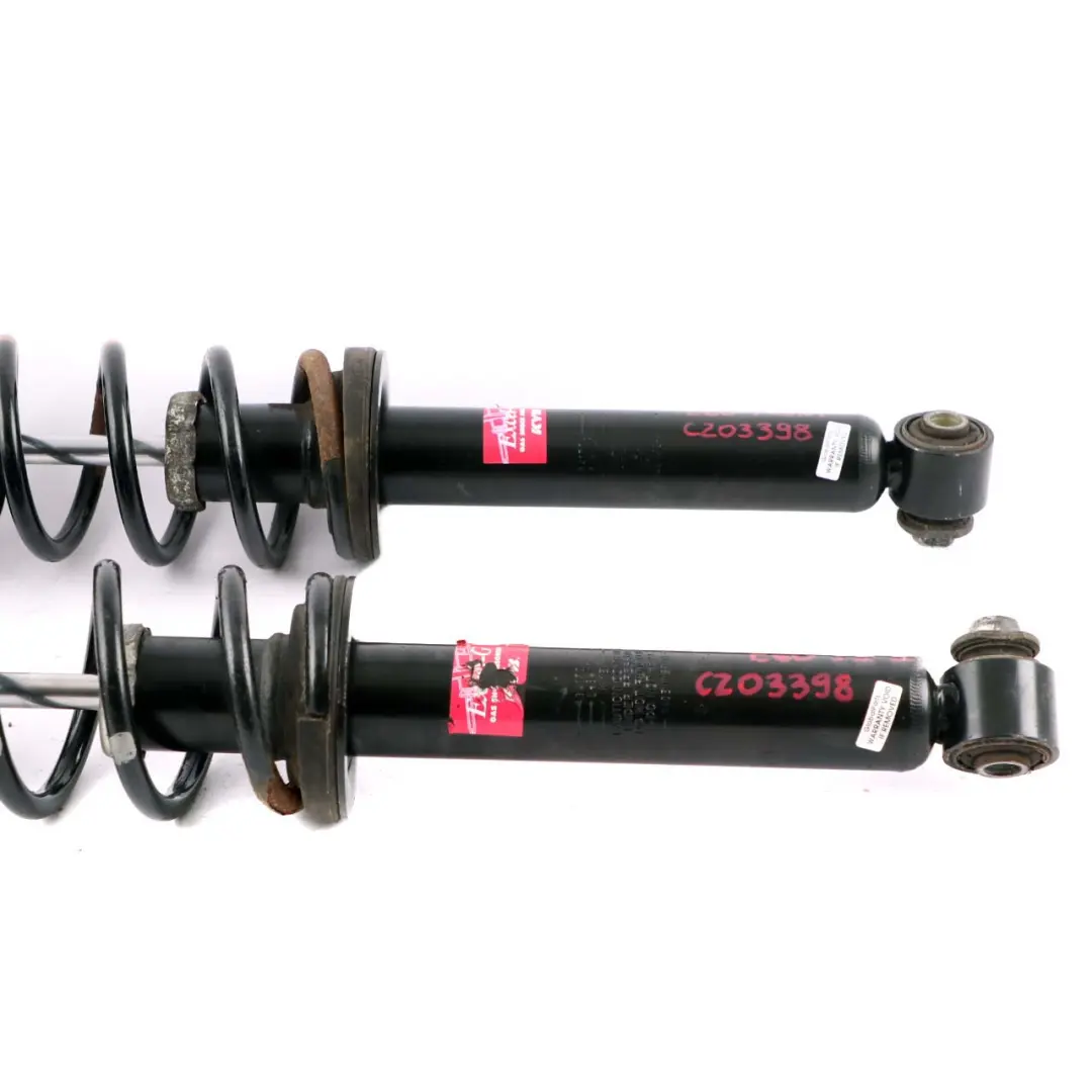 KYB Kayaba Rear Left Right Shock Absorber Spring Strut Set 341 704 to BMW 5 E60 with Part number 341704 BMW 5 E60 KYB Kayaba Rear Left Right Shock Absorber Spring Strut Set 341 704 - SKU 341704 - Part number 341704