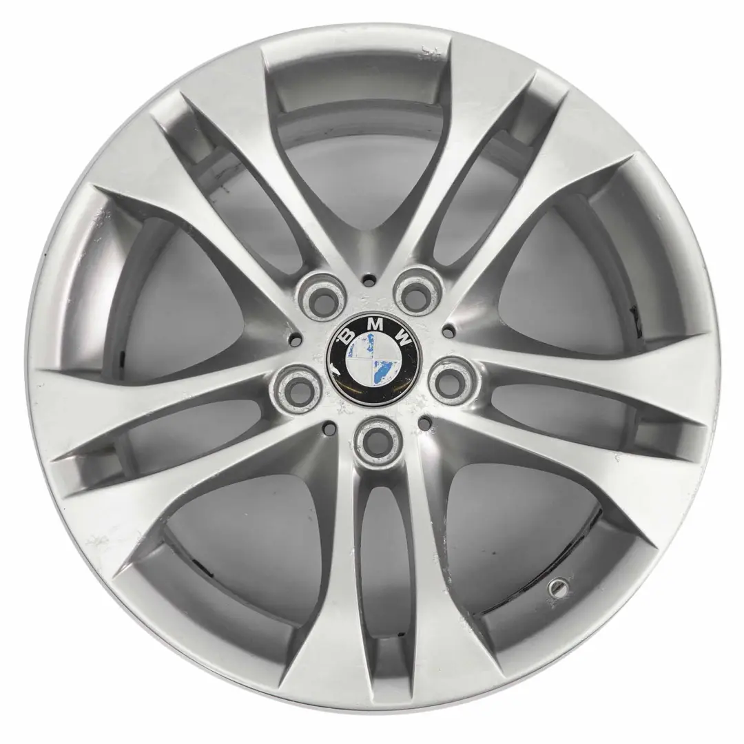 BMW X3 er E83 Silber Alu Felge Alufelge 18" Doppelspeiche 205 8J ET:46 - SKU 3417394-3 - Teilenummer 3417394